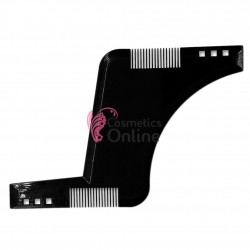 Pieptene din plastic pentru contur barba PBR01 Negru